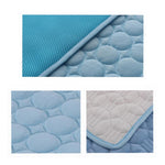 Ice Silk Pet Cooling Pad Breathable Summer Mat for Dogs & Cats