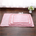 Ice Silk Pet Cooling Pad Breathable Summer Mat for Dogs & Cats